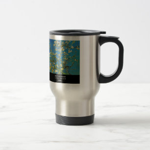 Vincent Willem van Gogh,Blossoming almond-branches Travel Mug