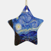 Vincent Willem van Gogh , “ Starry Night ” Ceramic Tree Decoration (Right)