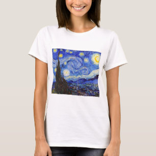 Vincent Willem van Gogh , "Starry Night" T-Shirt