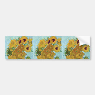 Vincent Willem van Gogh , "Sunflowers" Bumper Sticker