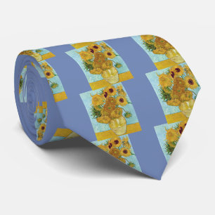 Vincent Willem van Gogh , “ Sunflowers ” Tie