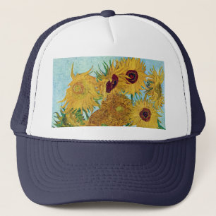 Vincent Willem van Gogh , “ Sunflowers ” Trucker Hat