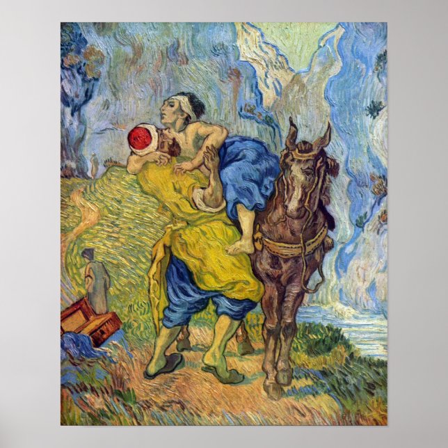 Vincent Willem van Gogh - The Good Samaritan Poster (Front)