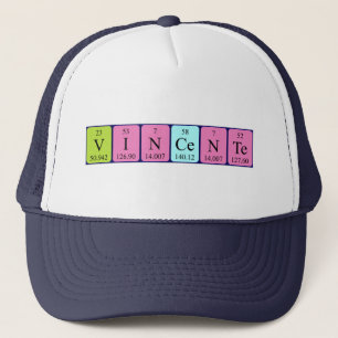 Vincente periodic table name hat