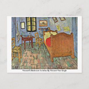Vincent'S Bedroom In Arles By Vincent Van Gogh Postcard
