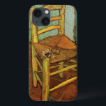 Vincent's Chair with His Pipe by Vincent van Gogh iPhone 13 Case<br><div class="desc">Vincent&#39;s Chair with His Pipe by Vincent van Gogh is a vintage fine art post impressionism still life painting featuring van Gogh&#39;s wooden chair with a wicker seat, his tobacco and pipe at his house in Arles, France (The Yellow House). About the artist: Vincent Willem van Gogh was a Post...</div>