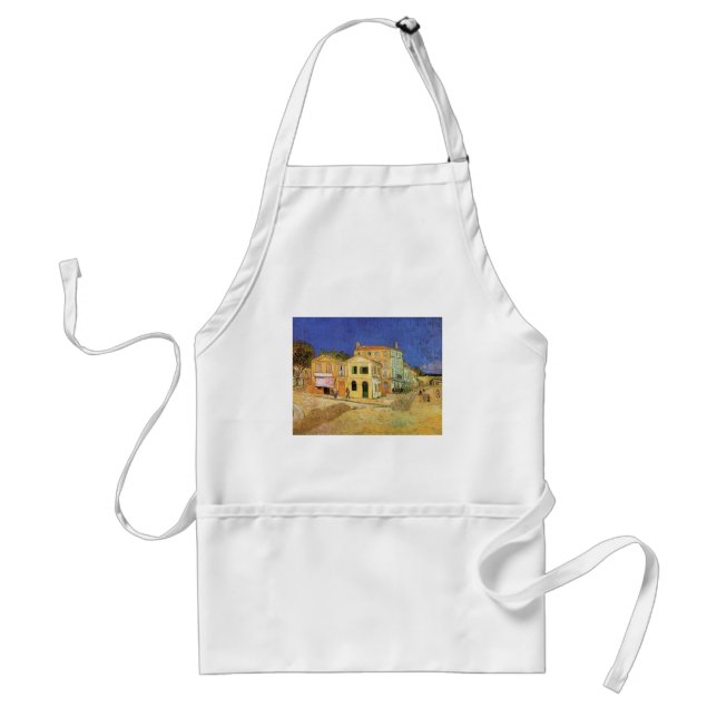 Vincent's House in Arles by Vincent van Gogh Standard Apron (Front)