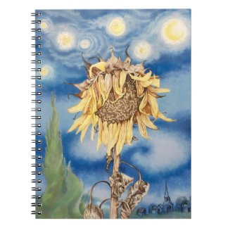 Vincent's Sunflower Notebook
