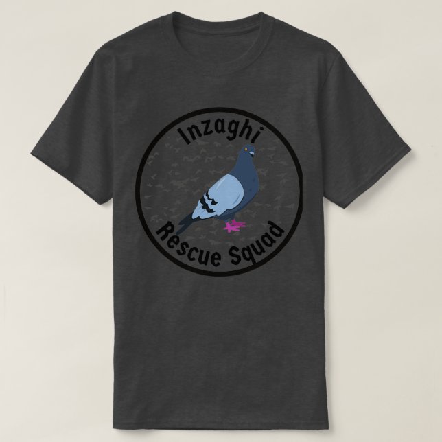 Vincenzo Inzaghi Rescue Squad KDrama Pigeon T-Shirt (Design Front)