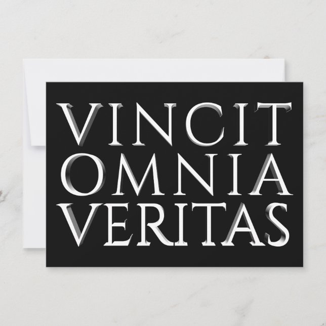 VINCIT OMNIA VERITAS - Light (Front)