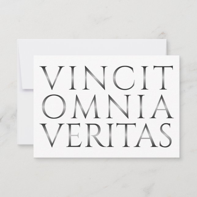 VINCIT OMNIA VERITAS - Light (Front)