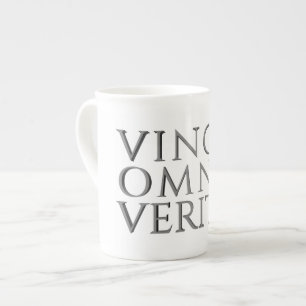 VINCIT OMNIA VERITAS - Light Bone China Mug