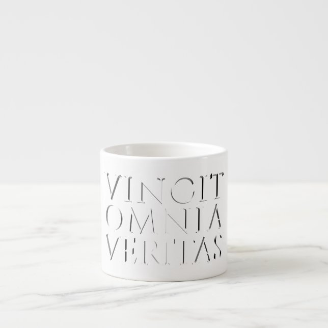 VINCIT OMNIA VERITAS - Light Espresso Cup (Front)
