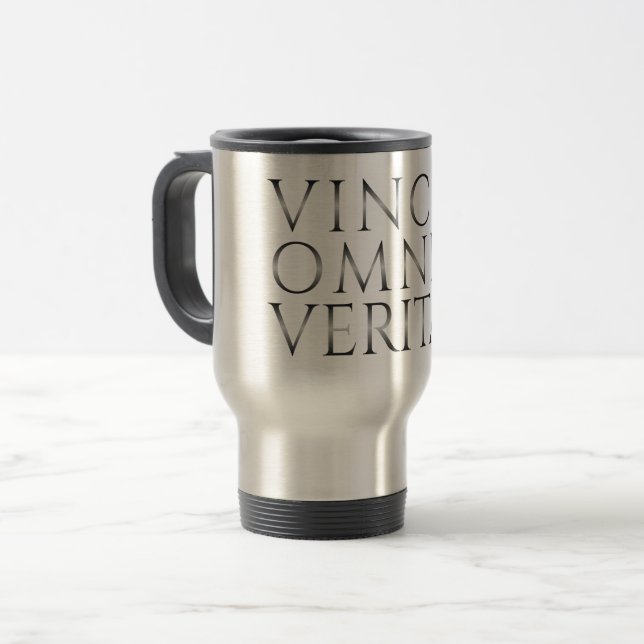 VINCIT OMNIA VERITAS - Light Travel Mug (Front Left)