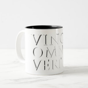 VINCIT OMNIA VERITAS - Light Two-Tone Coffee Mug