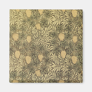 Vine by William Morris, Vintage Textile Patterns Magnet