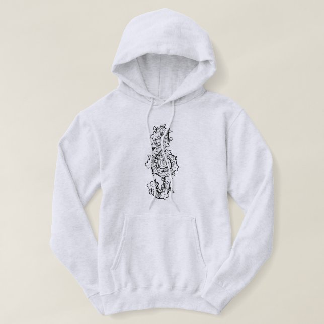 Vine Clef Hoodie  (Design Front)