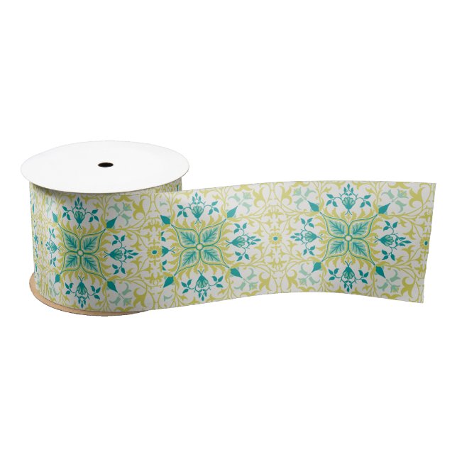 Vine Pattern (by William Morris) Satin Ribbon (Spool)