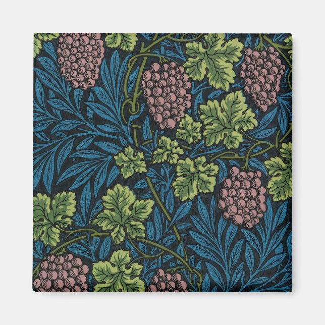 Vine Pattern, William Morris Magnet (Front)