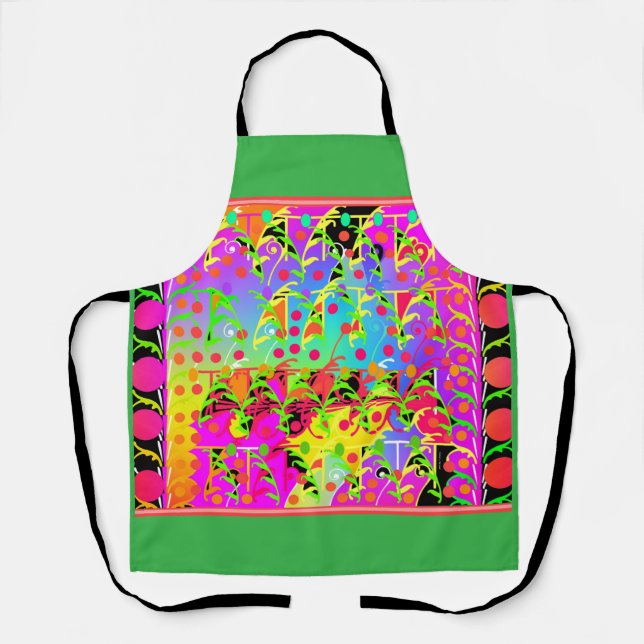 Vine  Ripe Collage  Apron (Front)