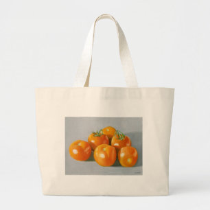 Vine Ripened Tomatoes Large Tote Bag