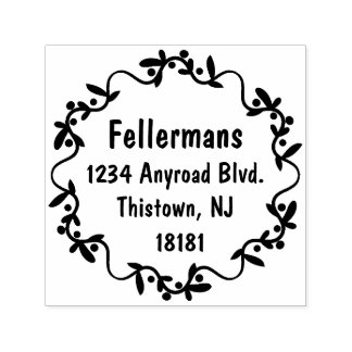 VineCircle Self-inking Stamp