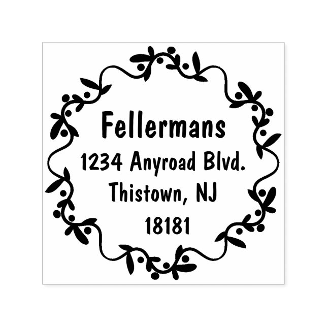 VineCircle Self-inking Stamp (Design)