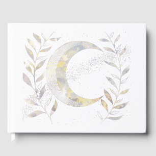 Vines and Moon Guest Book