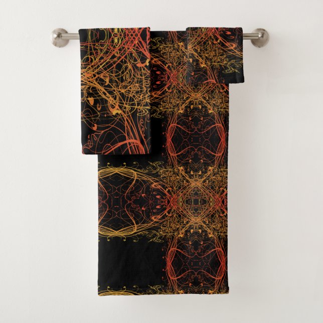 Vines Bath Towel Set (Insitu)