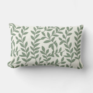 Vines Cotton Throw Pillow