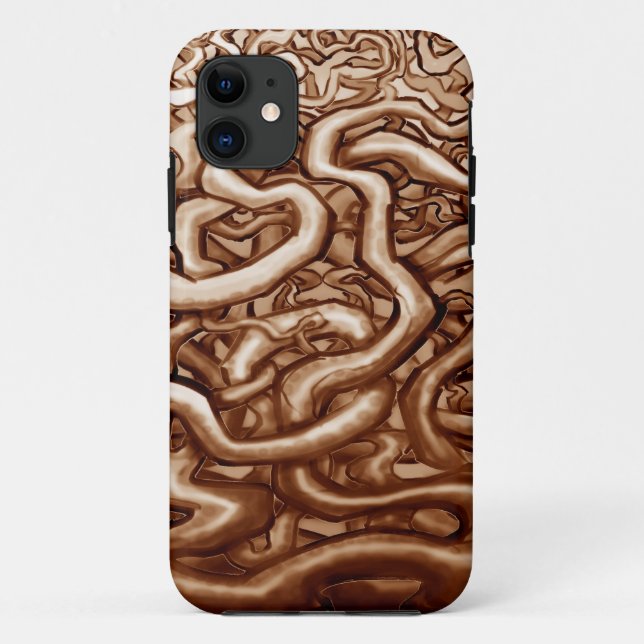 Vines of Brown Case-Mate iPhone Case (Back)