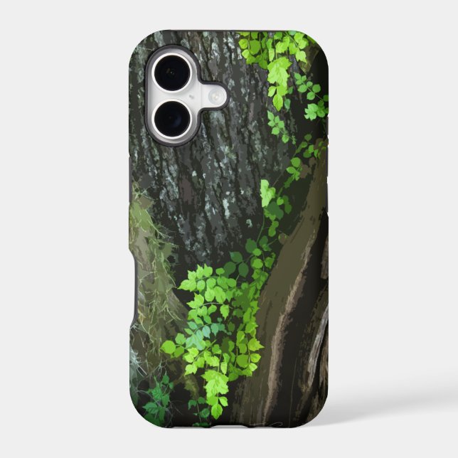 Vines on Tree 1 iPhone5 Case (Back)