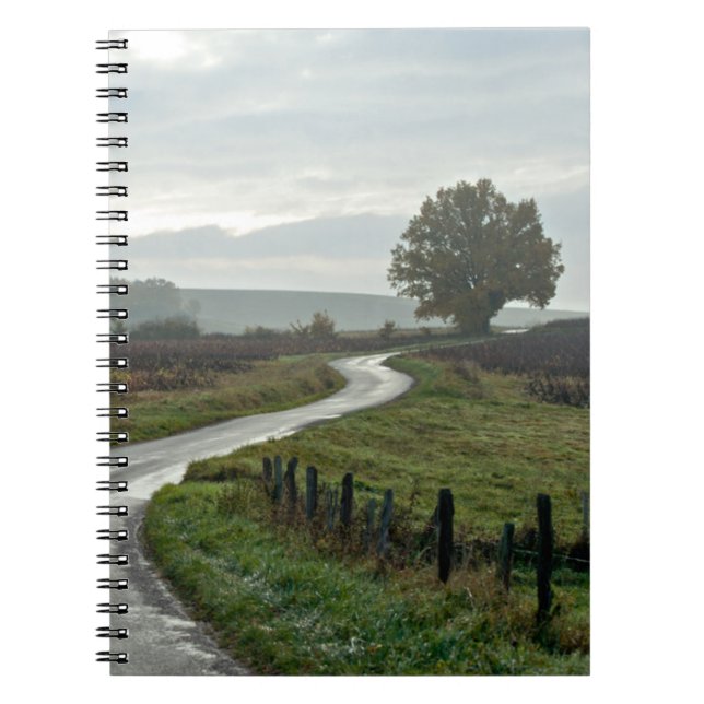 Vineyard at Lantignié of Rhône Department Notebook (Front)