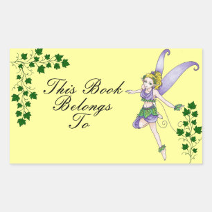 Vineyard Faerie Book Label Stickers