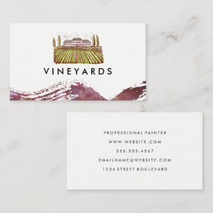 Vineyard Field Business Card
