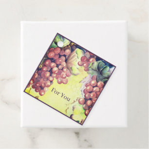 Vineyard Grapes Gift Tag — Orchard Harvest