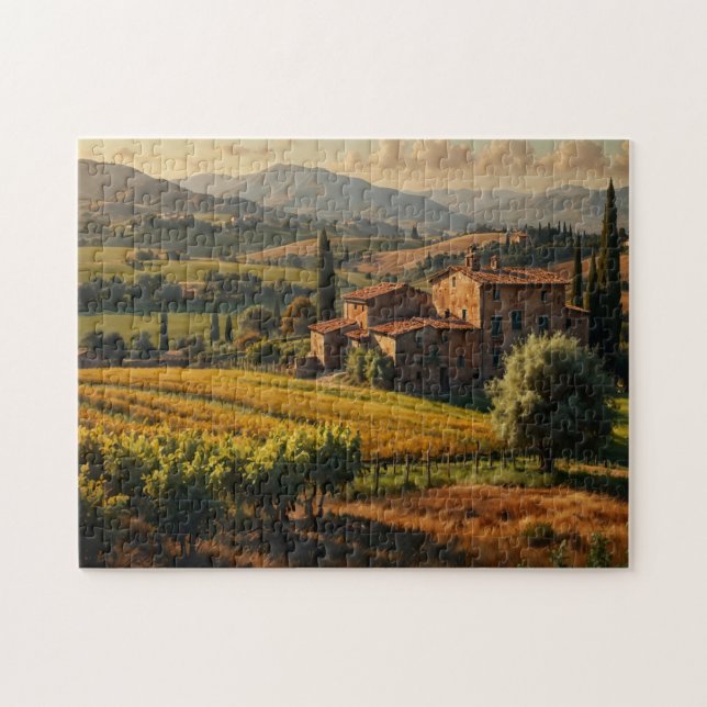Vineyard in Italy Jigsaw Puzzle (Horizontal)