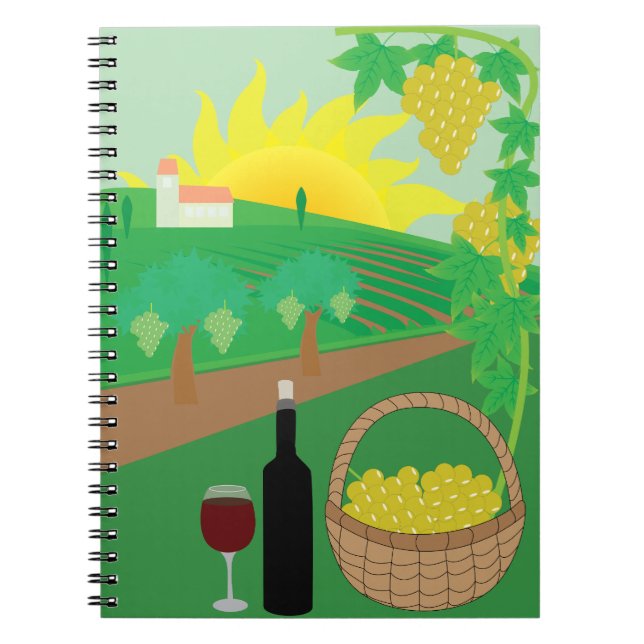 Vineyard Notebook (Front)