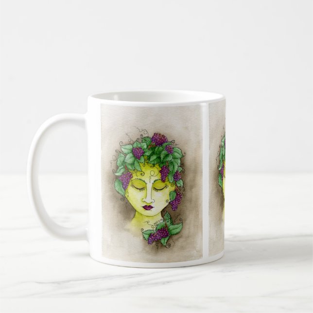Vineyard Nymph Mug 2 (Left)
