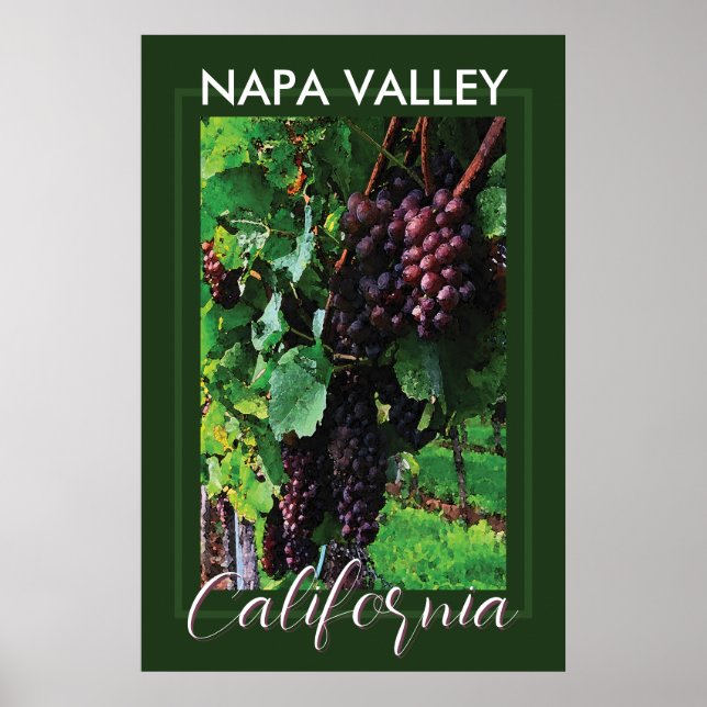 Vineyard Personalised Poster (Front)