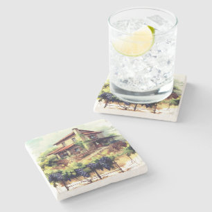 Vineyard Stone Coaster