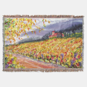 Vineyard Throw Blanket