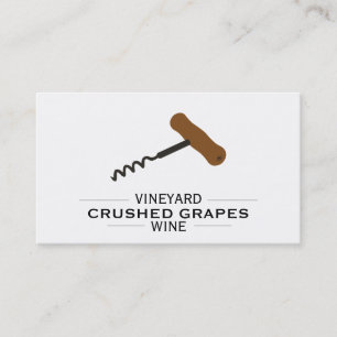 Vineyard Wine Business Card