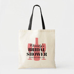 Vineyard winery gathering bridal shower tote bag