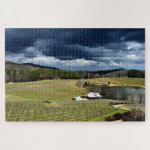 Vineyards background  jigsaw puzzle