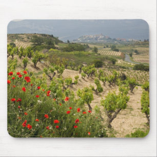 Vineyards near Laguardia, capital of La Rioja Mouse Pad