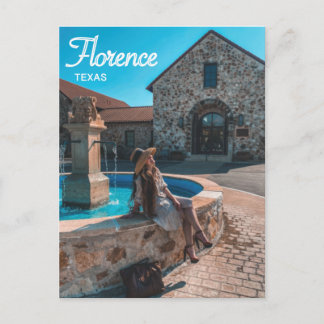 Vineyards of Florence (Texas) Postcard