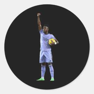 Vinicius Junior  Classic Round Sticker