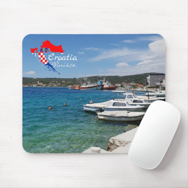 Vinišće, Croatia | Dalmatia | Adriatic Sea Mouse Pad (With Mouse)
