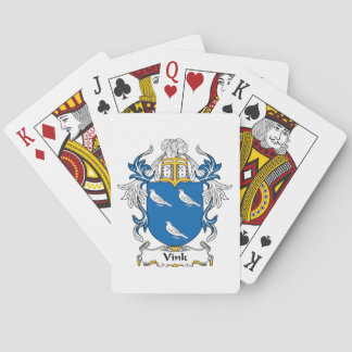 Vink Family Crest Playing Cards
